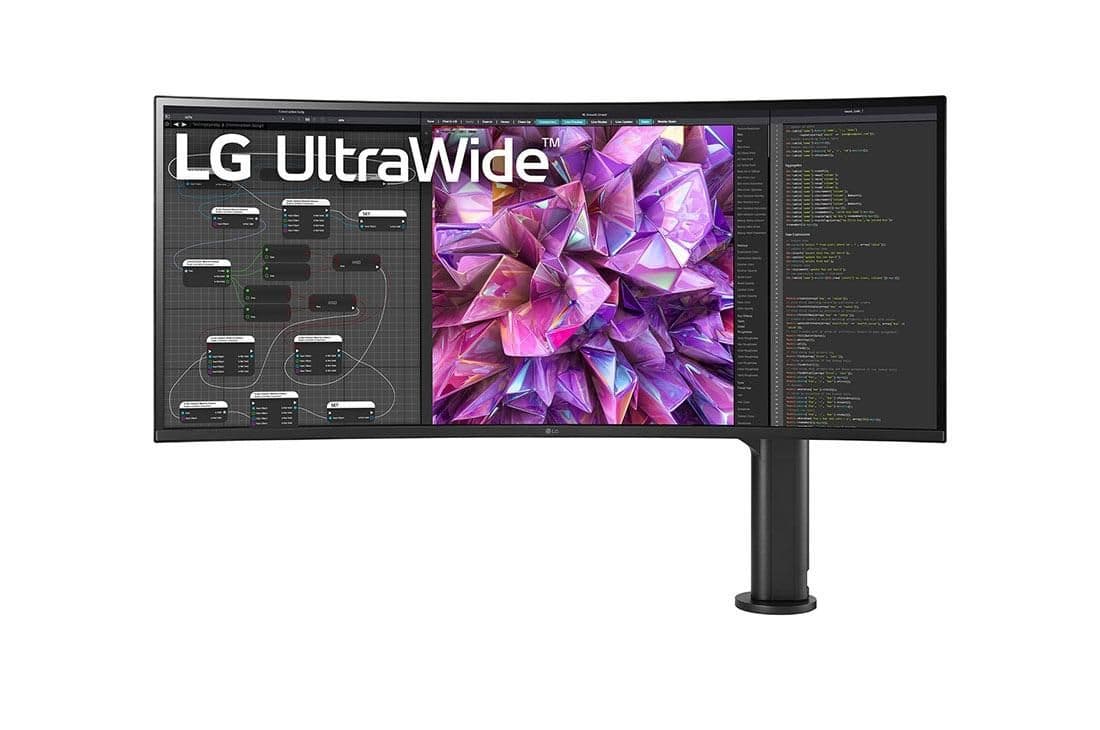 LG 38WQ88C-W 38" 3840x1600 60Hz IPS Curved Monitor image