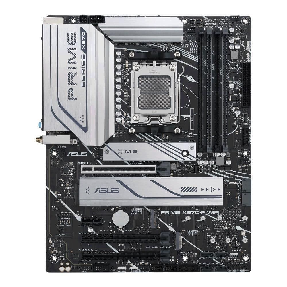 Asus X670 PRIME X670-P WIFI-CSM AM5 DDR5 ATX image