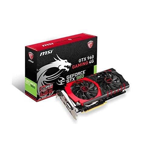 MSI GAMING GeForce GTX 960 4GB GDDR5 Black / Red image