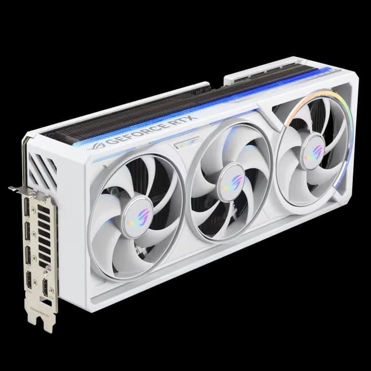 Asus ROG Astral OC GeForce RTX 5090 32GB GDDR7 White image