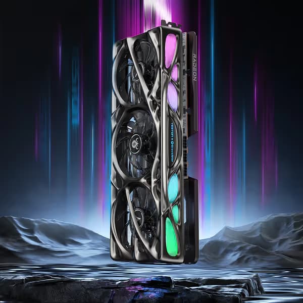 Yeston x GravaStar AMD RADEON RX 9070 XT 16G GDDR6 Mercury Nova OC ...