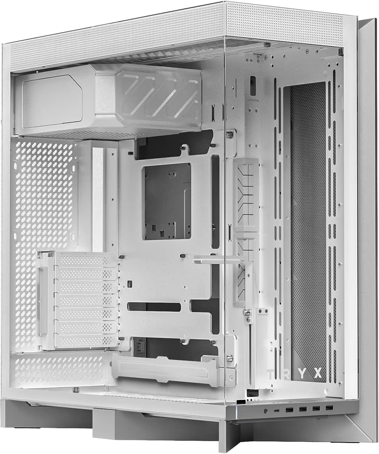 TRYX LUCA L70 White ATX PC Case Panoramic Glass with Front Panel ATX ...