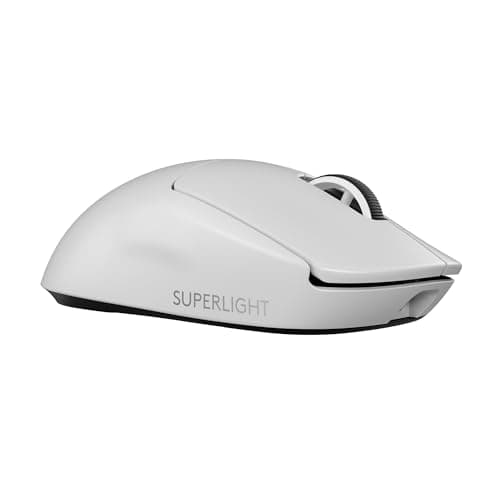 Logitech PRO X Superlight 2 Wireless/Wired Optical White Gaming Mouse image