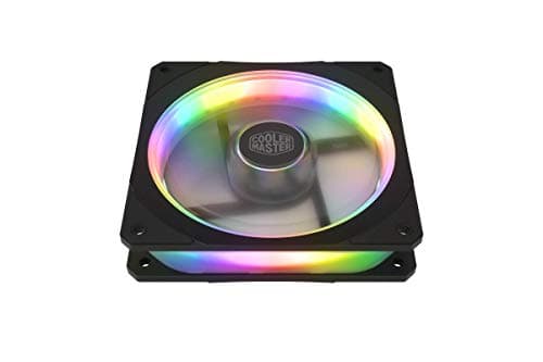 Cooler Master MasterFan SF120P 120mm Addressable RGB PWM 43 CFM Black 1-Pack image