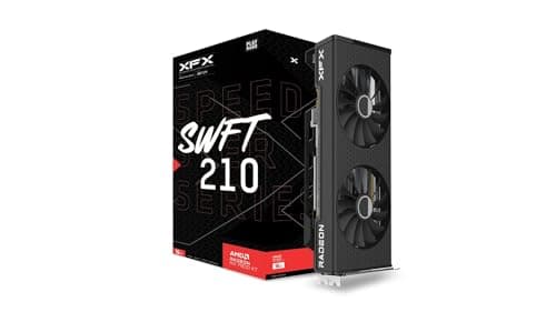 XFX Speedster SWFT 210 Core 2 Radeon RX 7800 XT 16GB GDDR6 Black main image