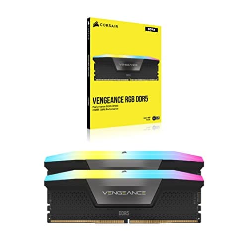Corsair Vengeance RGB Black DDR5-6200 CL36 32GB (2x16GB) image