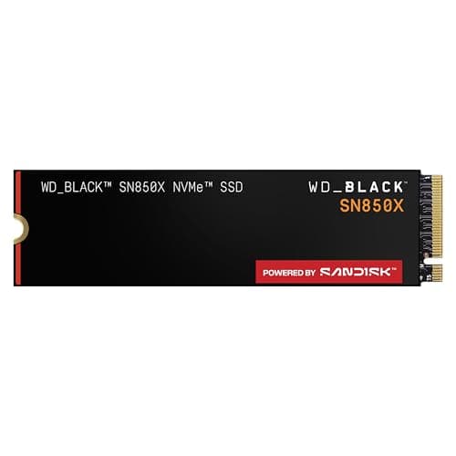 Western Digital WD_Black SN850X 1TB SSD M.2 PCIe 4.0 NVMe main image