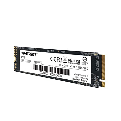 Patriot P310 480GB SSD M.2-2280 PCIe 3.0 x4 NVMe image