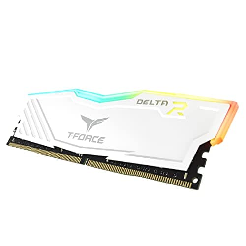TEAMGROUP T-Force Delta RGB White DDR4-3600 CL18 16GB (2x8GB) WHITE image