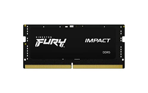 Kingston FURY Impact Black DDR5-6400 SODIMM CL38 16GB (1x16GB) image