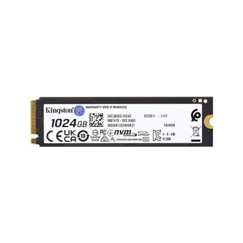 Kingston KC3000 1TB M.2 SSD PCIe 4.0 NVMe image