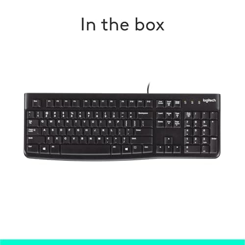 Logitech K120 Wired Standard Keyboard image