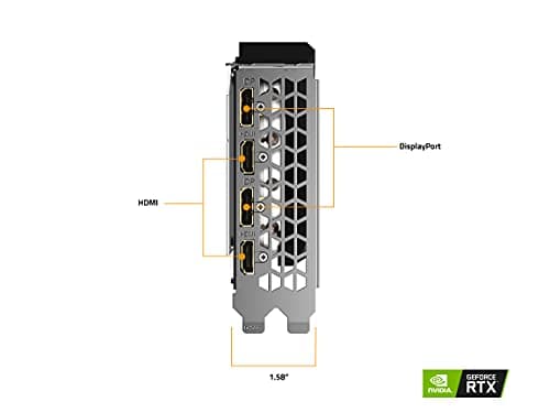 Gigabyte GeForce RTX 3060 Ti LHR GAMING OC PRO Rev 3.0 8GB GDDR6 Black image