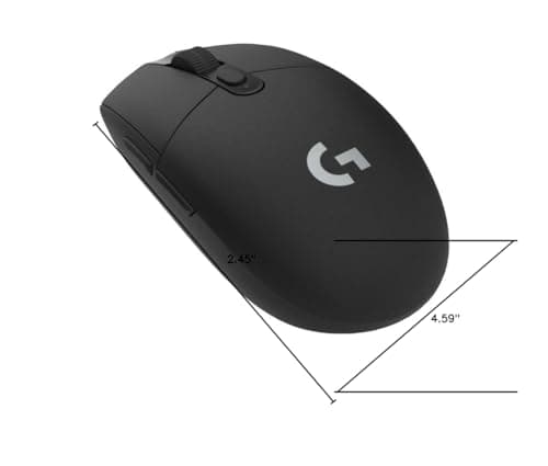 Logitech G305 LIGHTSPEED Wireless Optical Gaming Mouse Black image