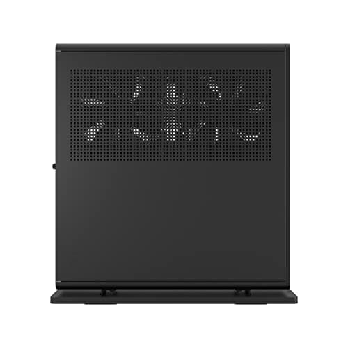 Fractal Design Ridge PCIe 4.0 Mini-ITX Tower Black with Mesh Side Panel and USB 3.2 Gen 2 Type-C / USB 3.2 Gen 1 Type-A image