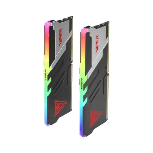 Patriot Viper Venom RGB Black / White DDR5-6400 CL40 32GB (2x16GB) image