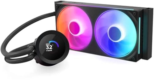 NZXT KRAKEN PLUS RGB 240 MM BLACK AIO LIQUID COOLER WITH 1.54" LCD main image