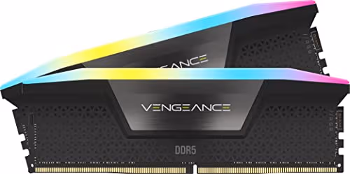 Corsair Vengeance RGB Black / Gray DDR5-5200 CL40 64GB (2x32GB) image