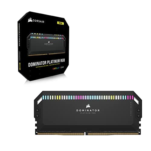 Corsair Dominator Platinum RGB Black DDR5-6200 CL36 32GB (2x16GB) image