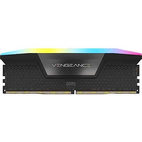 Corsair Vengeance RGB 192GB (4x48GB) DDR5 5200 CL38 Black main image