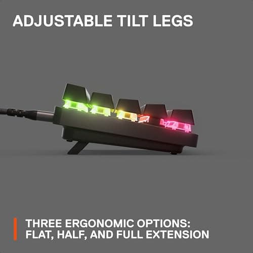 SteelSeries Apex Pro Mini RGB OmniPoint 2.0 Mechanical Gaming Keyboard Wired image
