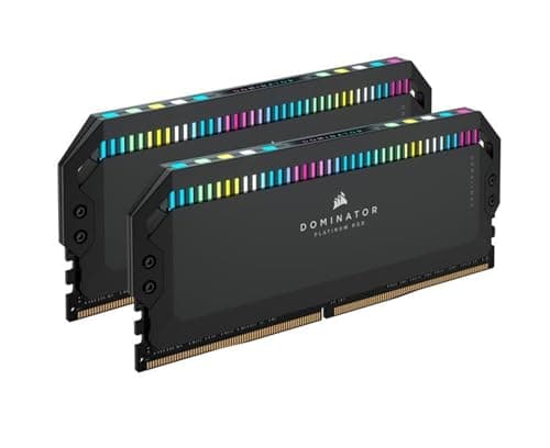 Corsair Dominator Platinum RGB Black DDR5-6200 CL36 32GB (2x16GB) image