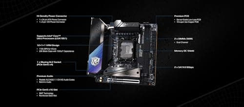 ASRock Z890I Nova WiFi LGA1851 DDR5 Mini ITX image