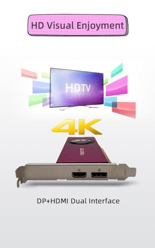 Yeston GeForce RTX 3050 6GB LP 6GB GDDR6 Pink image