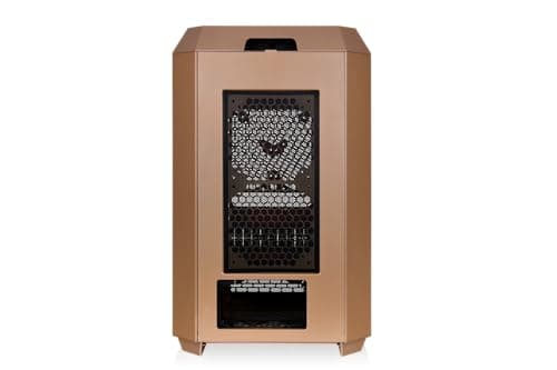 Thermaltake The Tower 300 MicroATX Mini Tower Tempered Glass Side Panel - Gravel Sand image