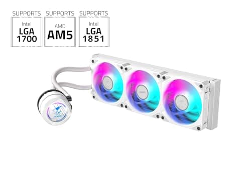 Gigabyte AORUS WATERFORCE II ICE Water 360mm White image