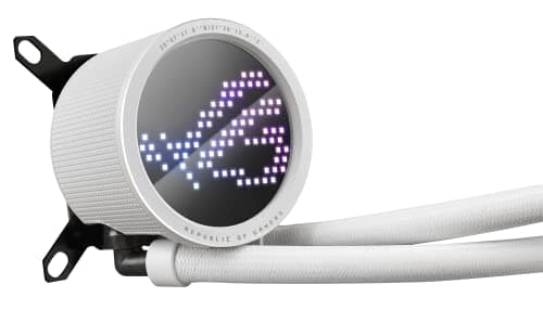 Asus ROG RYUO III Water 240 ARGB WHITE EDITION 70.07 CFM White image