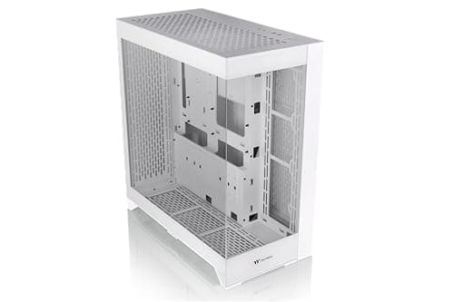 Thermaltake CTE E600 ATX Mid Tower White with Tempered Glass Side Panel and USB 3.2 Gen 2 Type-C USB 3.2 Gen 1 Type-A image