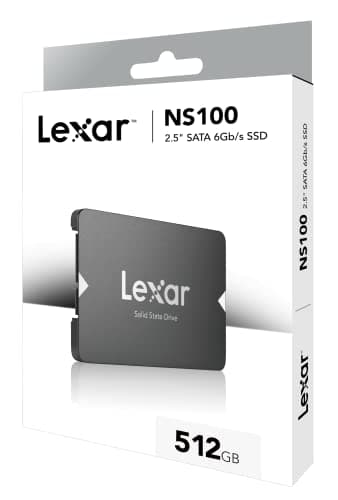 Lexar NS100 512GB SSD 2.5" SATA 6.0 Gb/s image