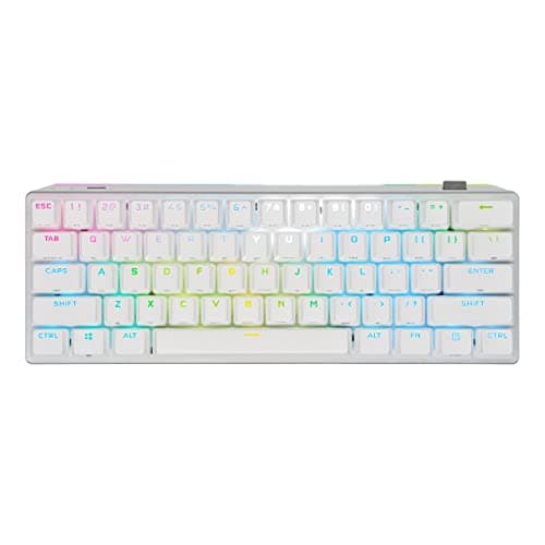 Corsair K70 PRO MINI RGB Bluetooth/Wired/Wireless Cherry MX Speed Silver Mechanical Gaming Keyboard main image