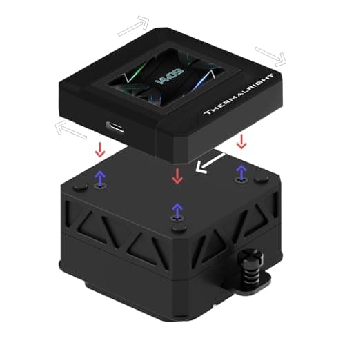 Thermalright Frozen Warframe 240 SE ARGB Water 240mm 70.84 CFM Black image