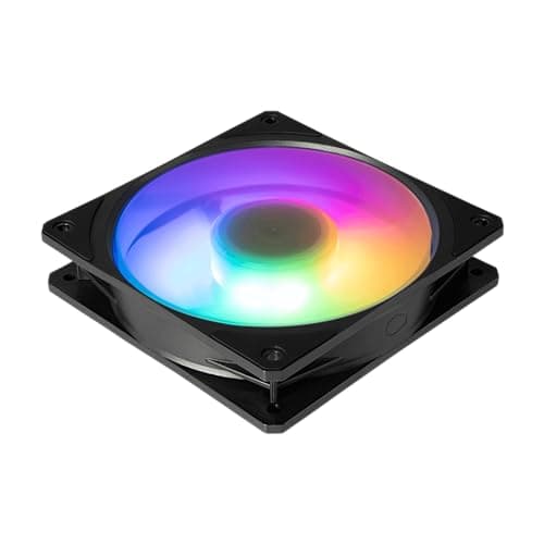 Cooler Master MOBIUS 120P 120mm Black Addressable RGB PWM 75.2 CFM image