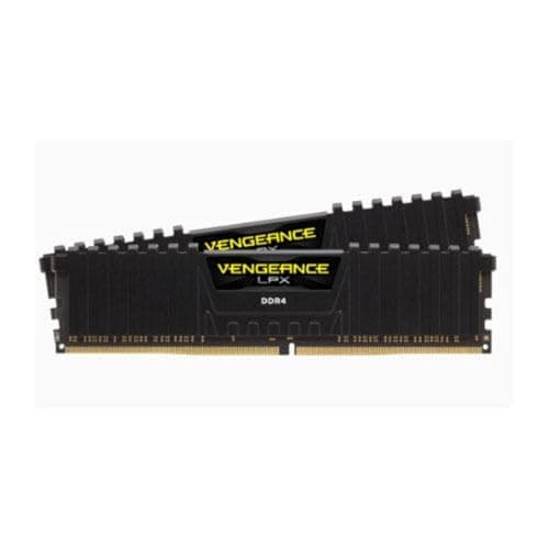 Corsair Vengeance LPX Black / Yellow DDR4-2400 CL14 32GB (2x16GB) image