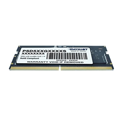 Patriot Signature Line Black SODIMM DDR5-4800 CL46 32GB (1x32GB) image