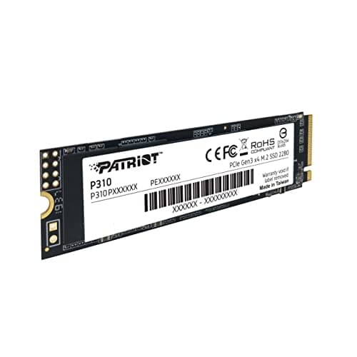 Patriot P310 480GB SSD M.2-2280 PCIe 3.0 x4 NVMe image