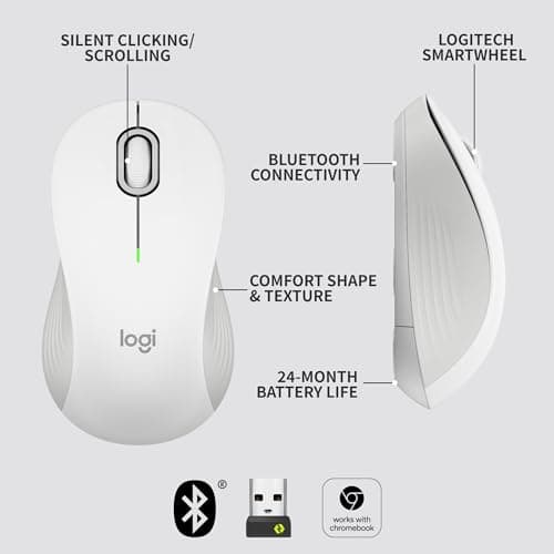 Logitech Graphite Signature M550 L Bluetooth Optical Mouse image