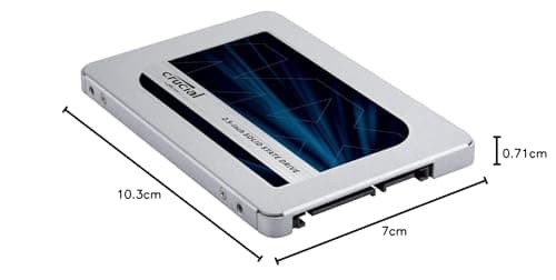 Crucial MX500 250GB 2.5" SSD SATA image