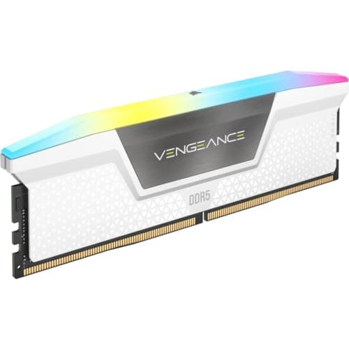 Corsair Vengeance RGB White DDR5-6400 CL32 64GB (2x32GB) image