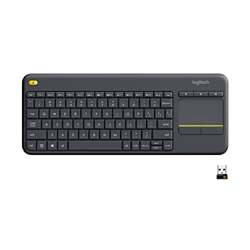 Logitech K400 Plus Wireless With Touchpad Mini Keyboard image