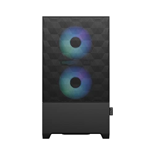 Fractal Design Pop Mini Air Micro ATX Mid Tower Black Tempered Glass Side Panel image