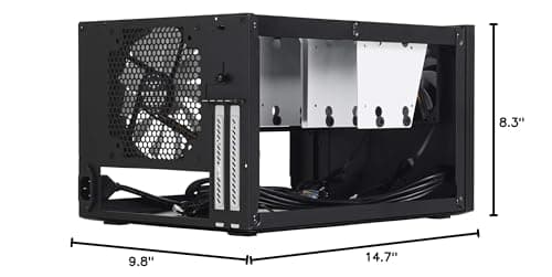 Fractal Design Node 304 Mini-ITX Tower Black / White with USB 3.2 Gen 1 Type-A image