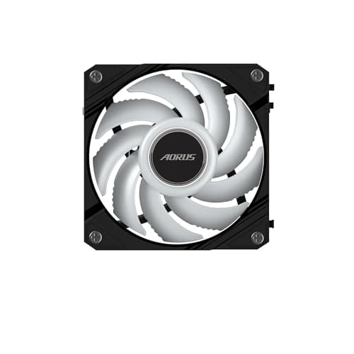 Gigabyte AORUS EZ CHAIN FAN 120mm 60 CFM Black PWM Addressable RGB image
