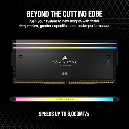 Corsair Dominator Black DDR5-6000 CL30 64GB (2x32GB) image