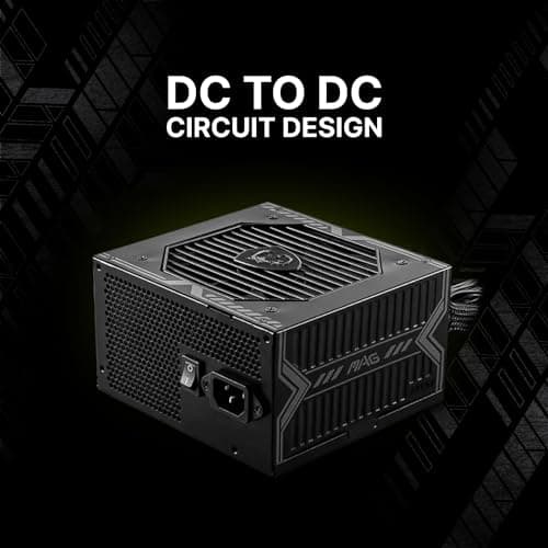 MSI MAG A750BN PCIE5 Black 750W Non-Modular 80+ Bronze Certified image