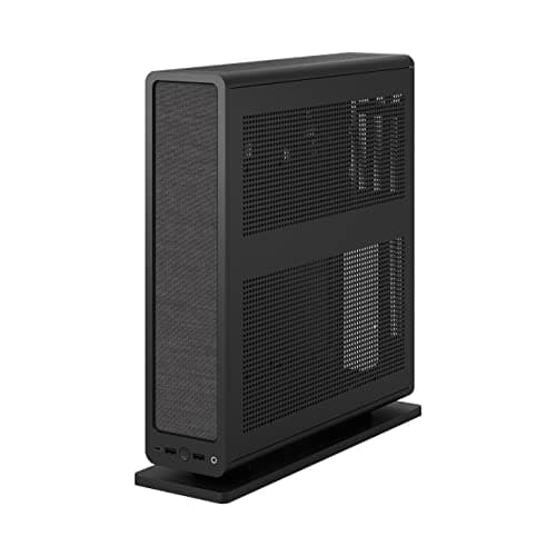Fractal Design Ridge PCIe 4.0 Mini-ITX Tower Black with Mesh Side Panel and USB 3.2 Gen 2 Type-C / USB 3.2 Gen 1 Type-A image