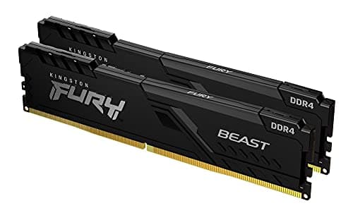 Kingston FURY Beast 32GB (2x16GB) DDR4 3200 CL16 Black image